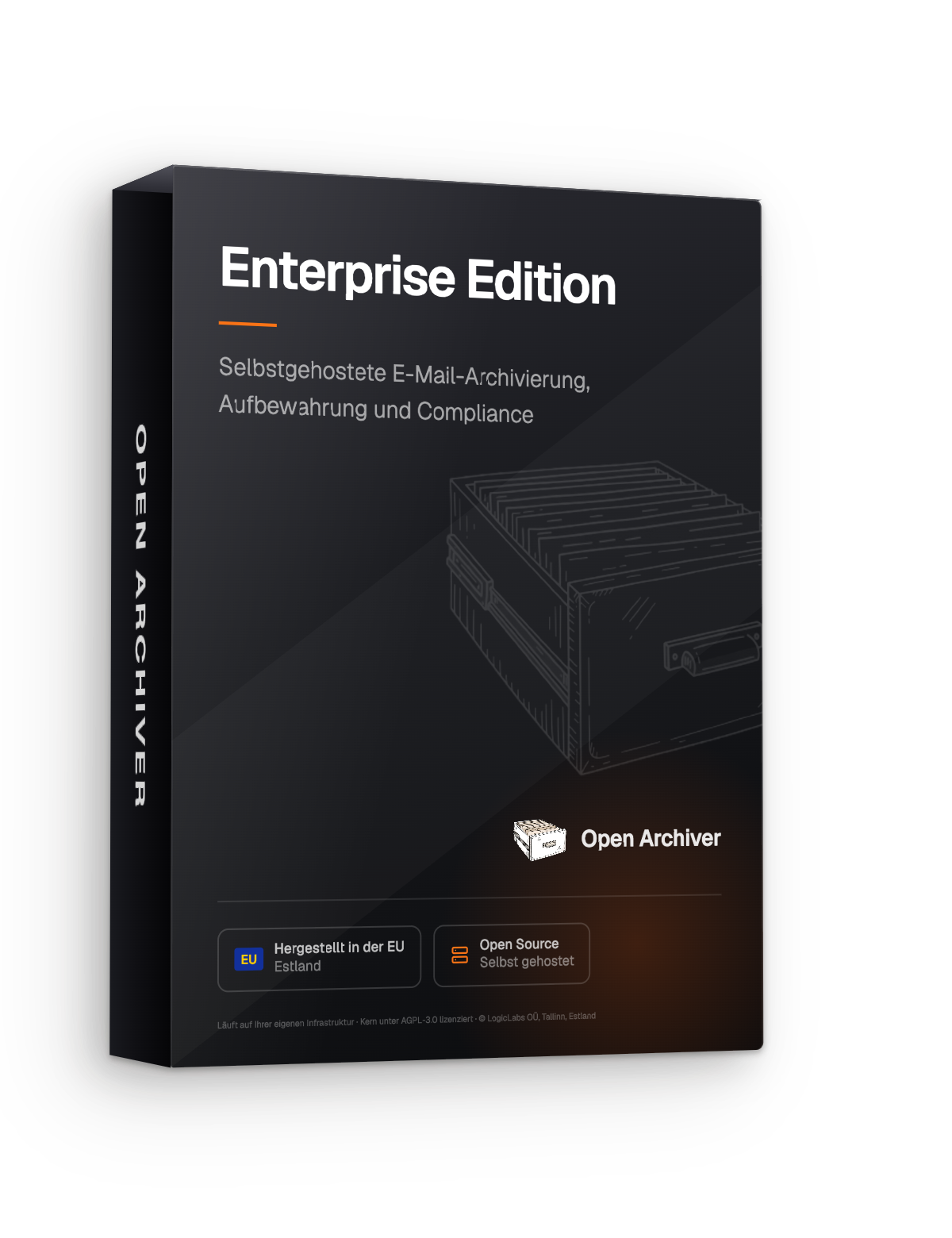 Verpackung der Open Archiver Enterprise Edition